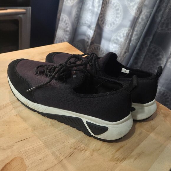 Diesel Men's Black and White sneakers size US 8.5 EUR 42 JPN 26.5 - Picture 10 of 10